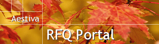 Aestiva RFQ, the ultimate RFQ Software product.